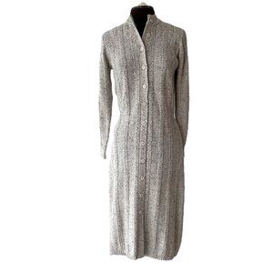 Vintage Cable Knit Sweater Dress